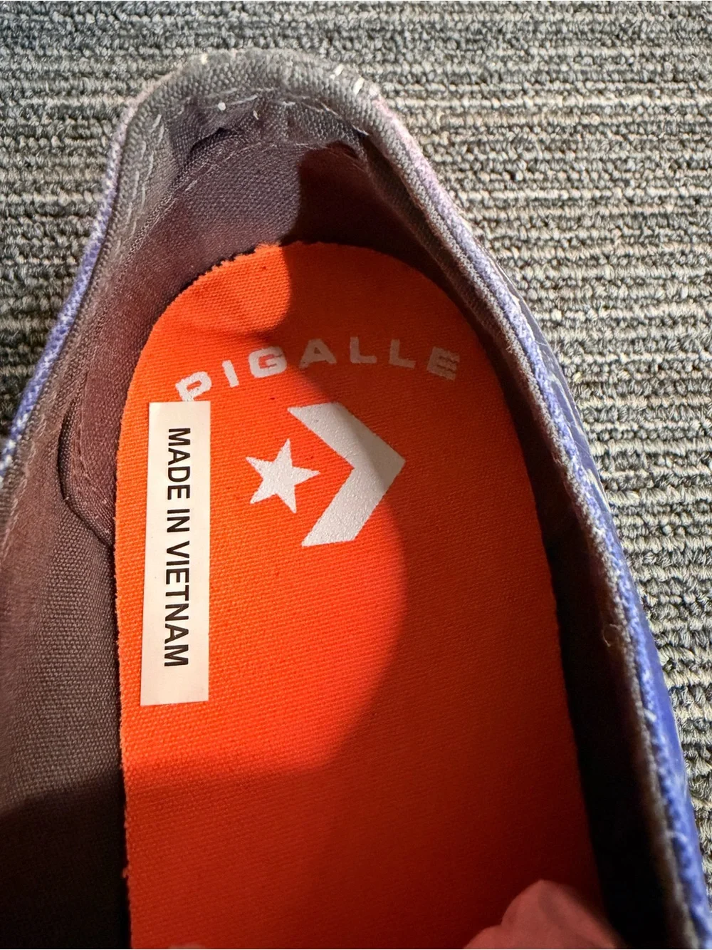 Converse Pigalle x Chuck 70 low ‘Lightning Storm’ Unisex Men’s 9.5 Women’s 11.5 - Picture 8 of 11
